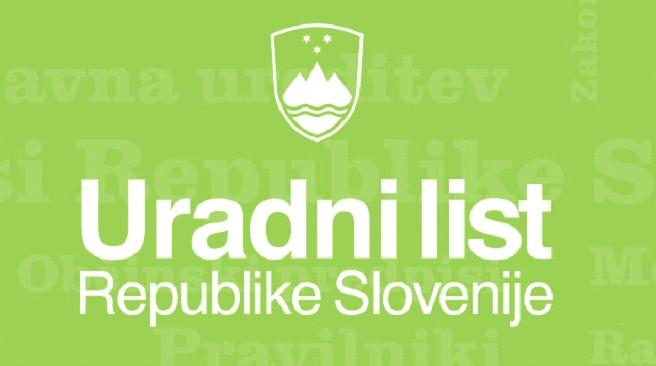 uradni list republike slovenije