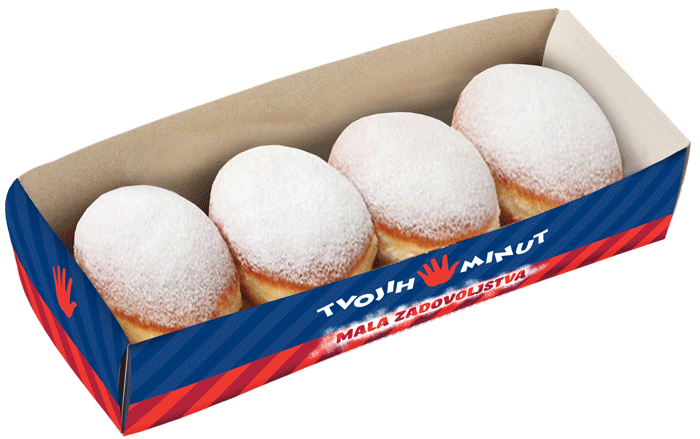 Krof z vanilijevo kremo