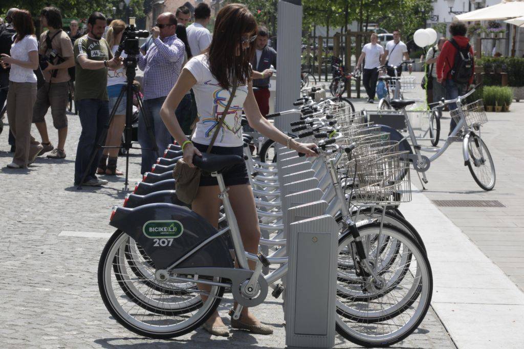 električno kolo Ljubljana Bicikelj