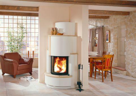Kamin na drva in pelete