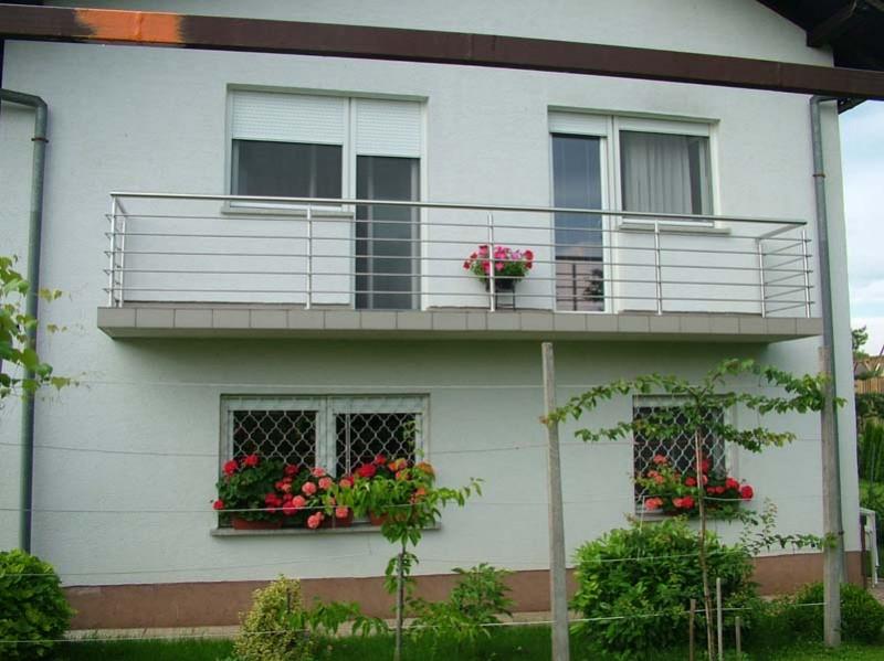 Rostfrei inox balkonska ograja