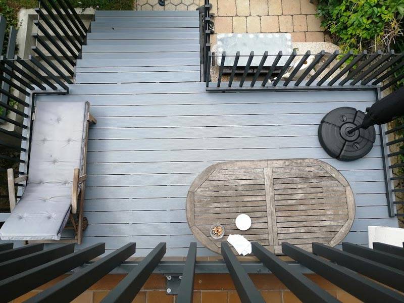 Kovinske ograje za balkon in teraso