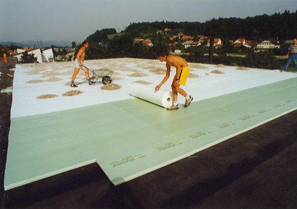 Zelena streha Zelena streha detajl