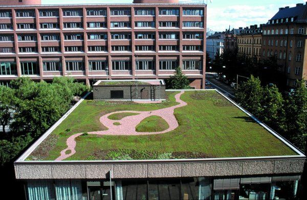 Zelene streha sestava