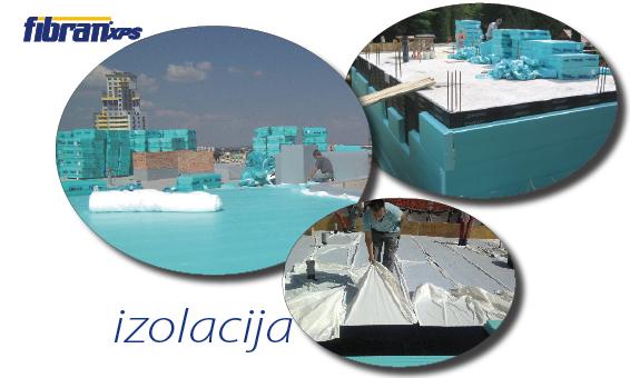Toplotna izolacija bazena ali stropa