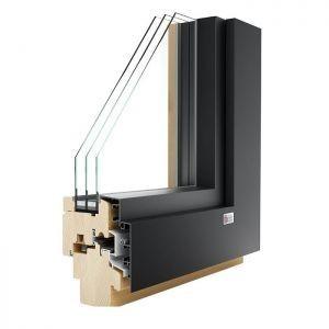 Alu les okna KLI Quadro 95