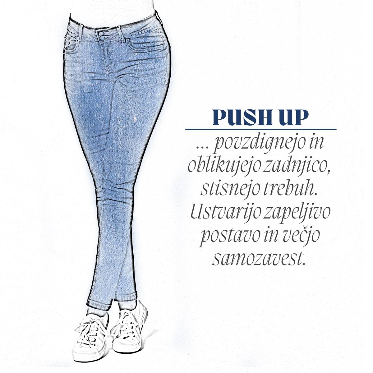 Ženske jeans hlače