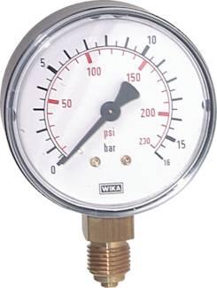 Manometer omogoča meritve v hidravliki in pnevmatiki