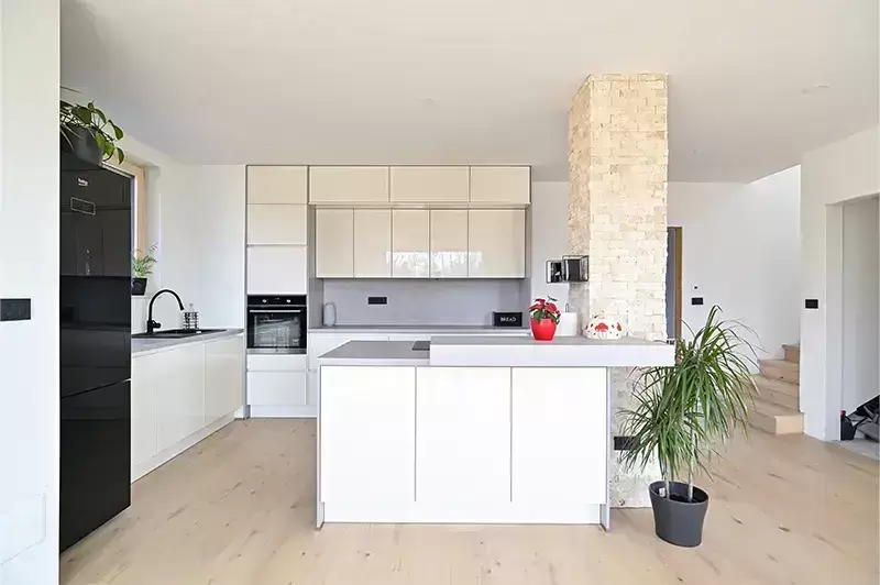 3d izris moderne kuhinje