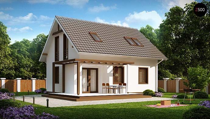 cena izgradnje hiše Z500
