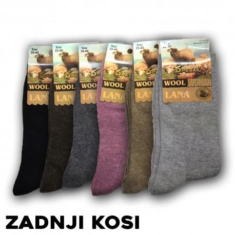 ženske volnene nogavice