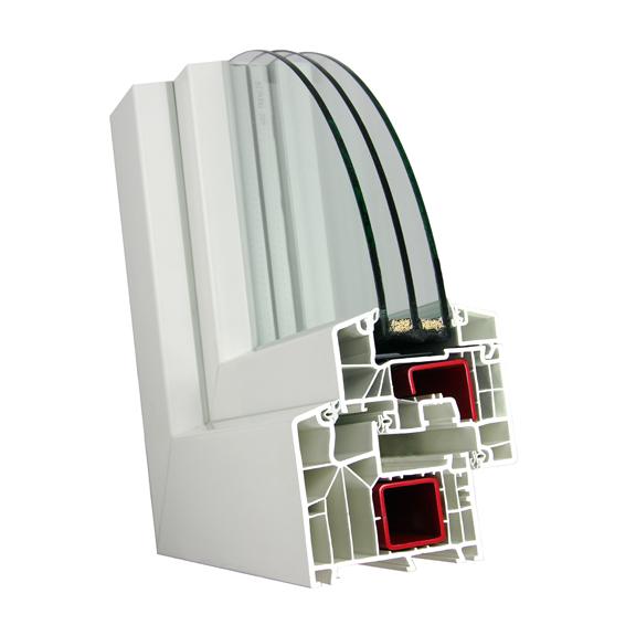 PVC okna z roletami
