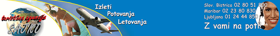 Kam za novo leto z družino?