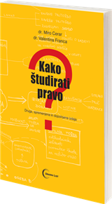 knjiga Kako študirati pravo?