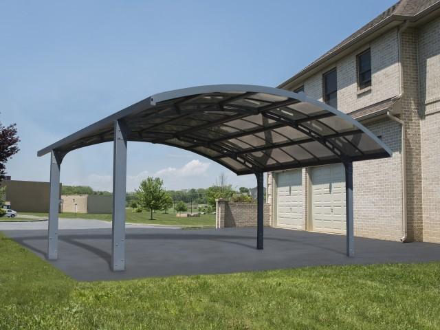 nadstrešek za avto iz polikarbonata kovinski nadstreški za avto