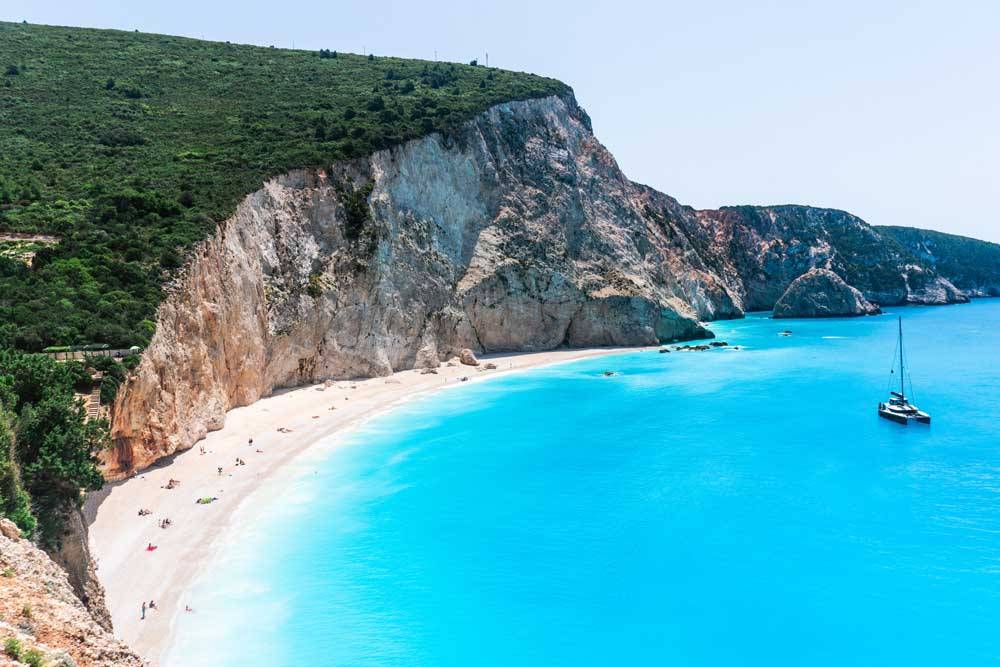 Lefkas med najlešimi grškimi otoki