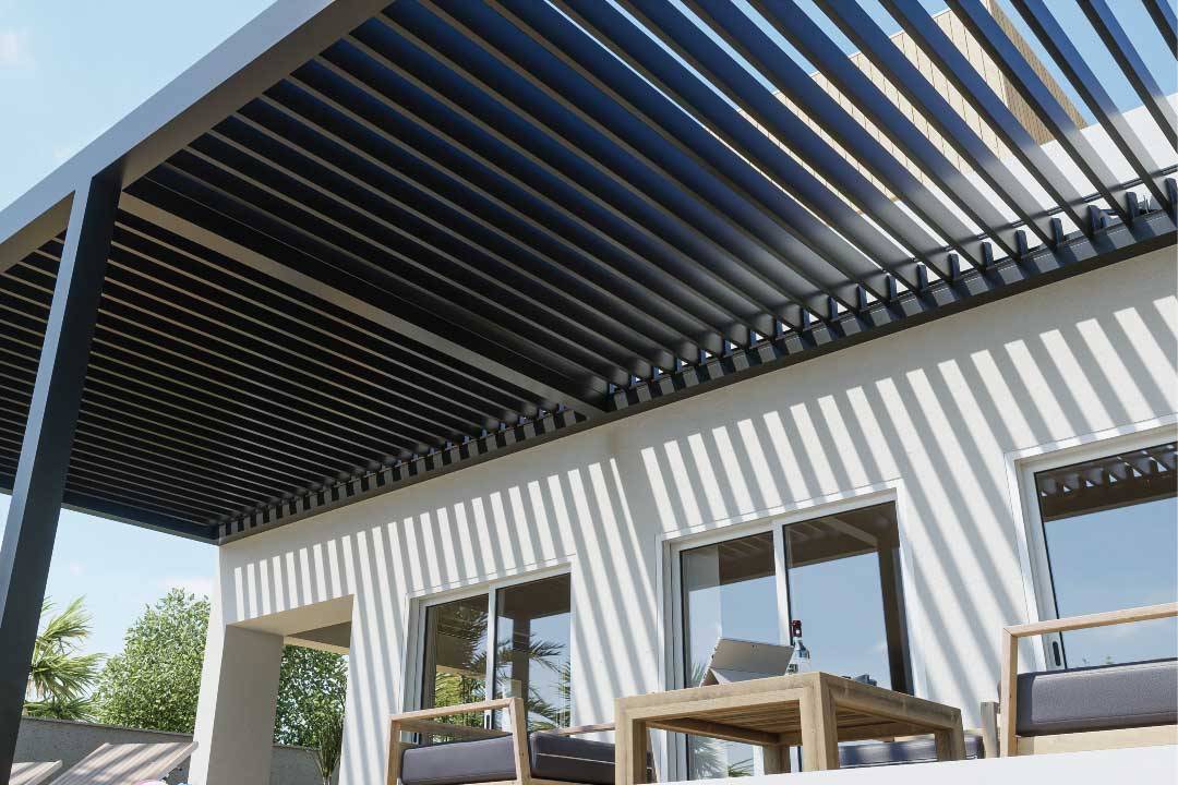 lamelna bioklimatska pergola