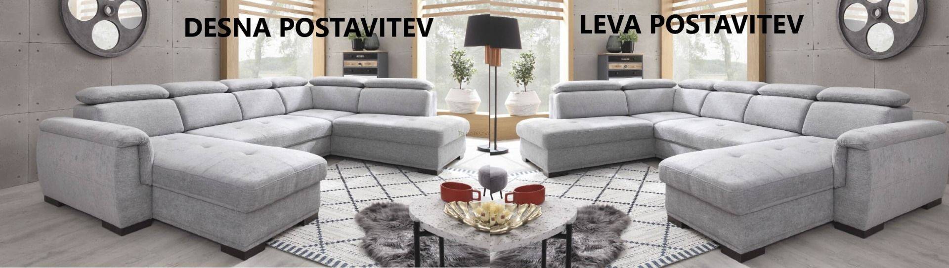 Sedežne garniture U postavitev