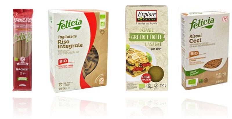 Hrana brez glutena - testenine