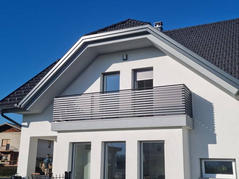 izdelava balkonske ograje iz aluminija