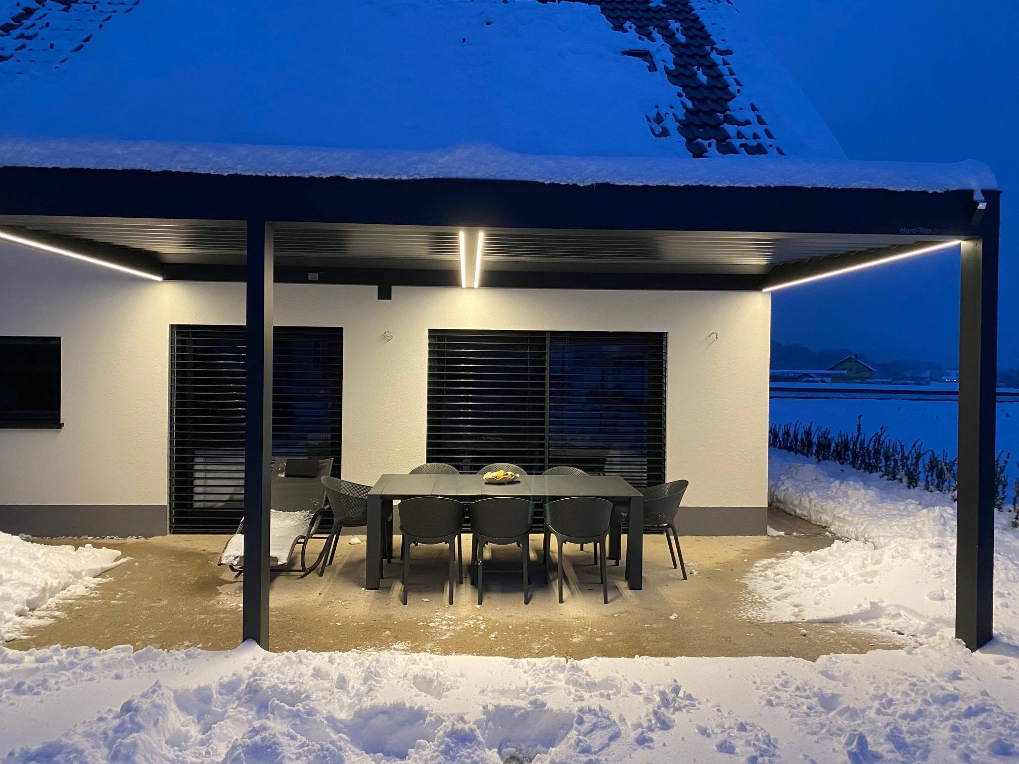 Bioklimatska pergola za vsako vreme