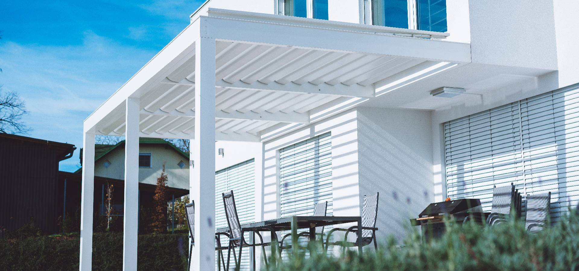 Vodotesna pergola za terase in balkone