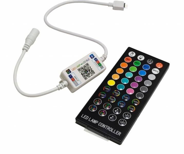 daljinec in krmilnik RGB LED trakove