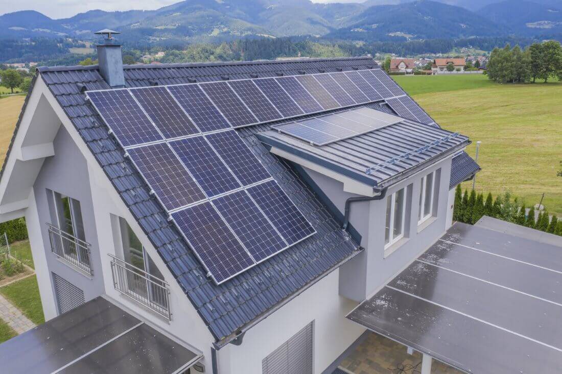 Sončna elektrarna za hišo