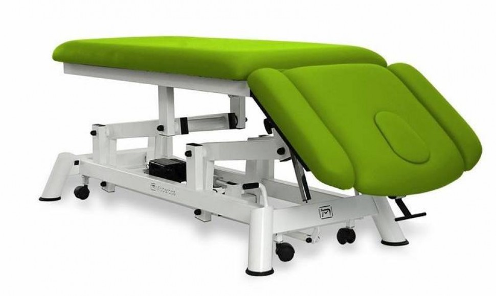 Električna masažna miza zelena