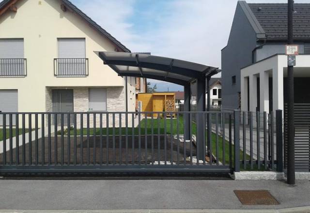 Aluminijaste dvoriščne ograje