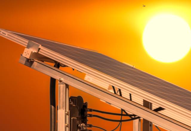 Pridobivanje električne energije iz sonca